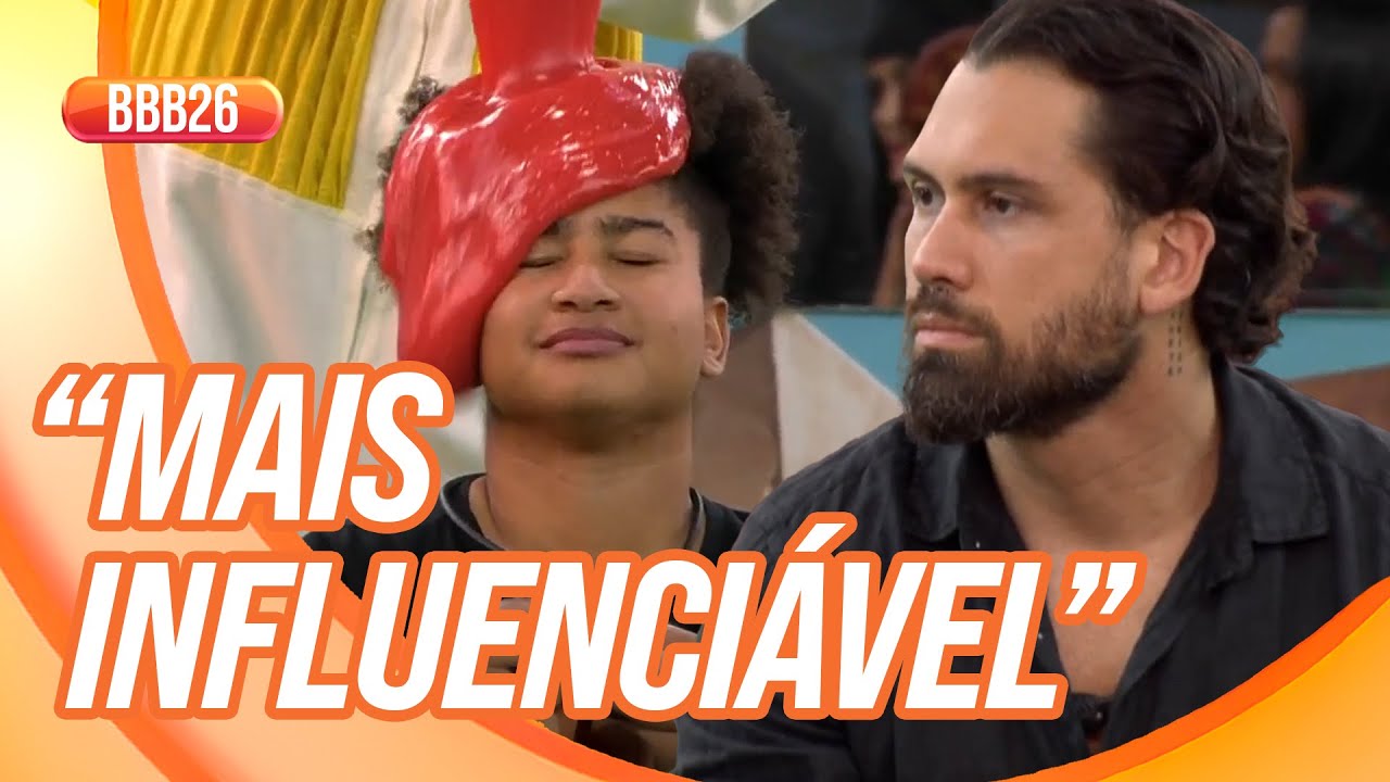 MAIS INFLUENCIÁVEL 🗣️ BRIGIDO escolhe MILENA durante o SINCERÃO | BBB 26