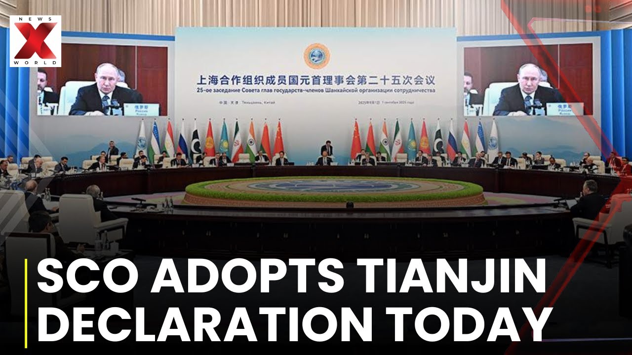 SCO Adopts Tianjin Declaration Against Terrorism | SCO Summit 2025 | SCO 2025 | NewsX World