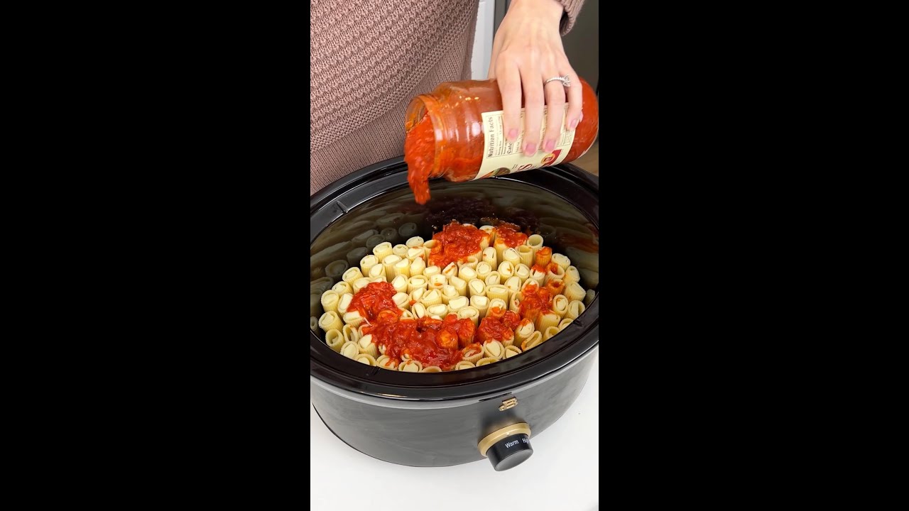 Crockpot pasta is so good!