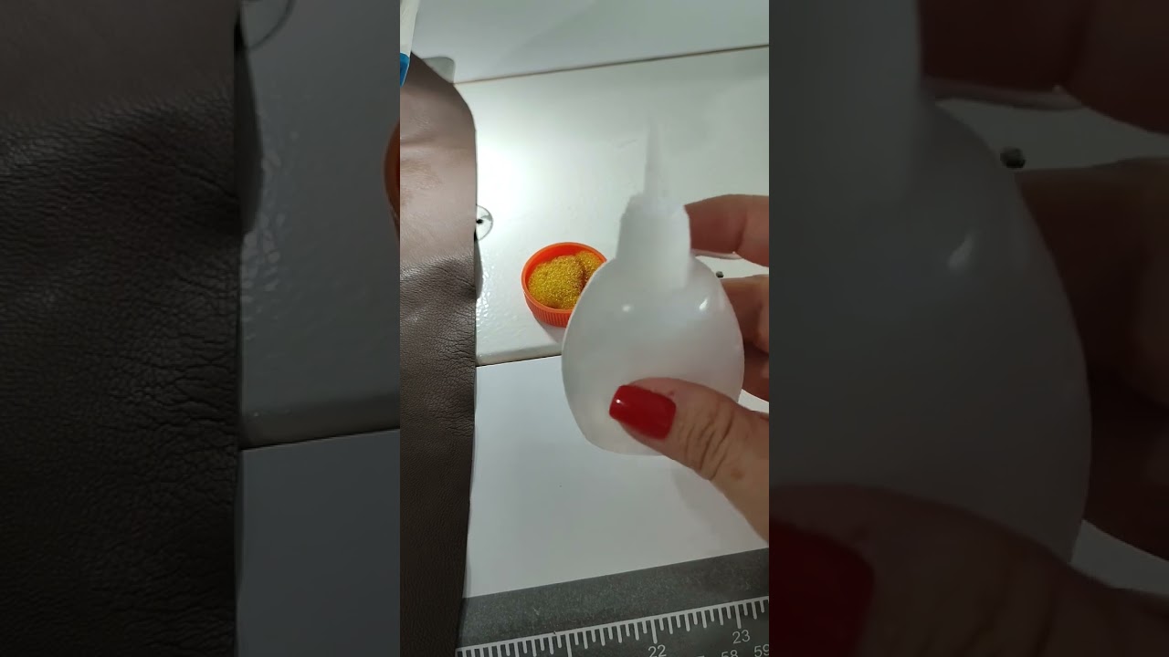 How do I sew faux leather using a regular presser foot?