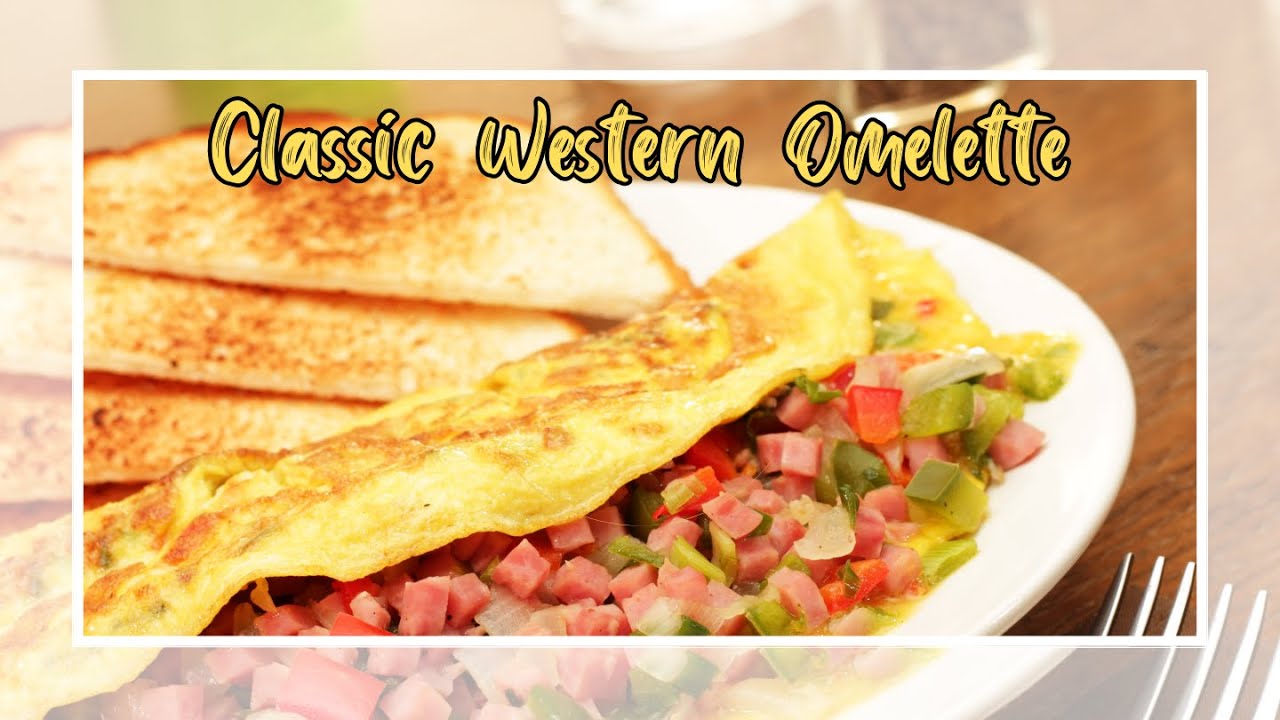Simply Delicious Classic Western Omelette Recipe 🍳 that you'll love!😘