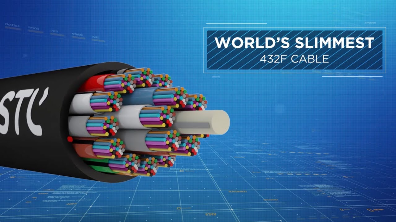 World's Slimmest Optical Fibre Cable: 432F by STL | Revolutionizing the Future of Connectivity