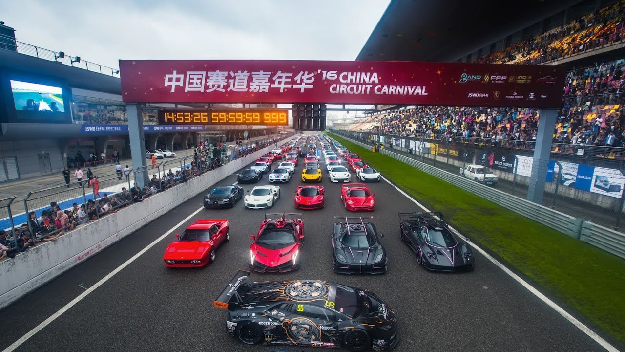 World's Largest 50+ Hypercar Meet @ Shanghai Circuit | Part 1
