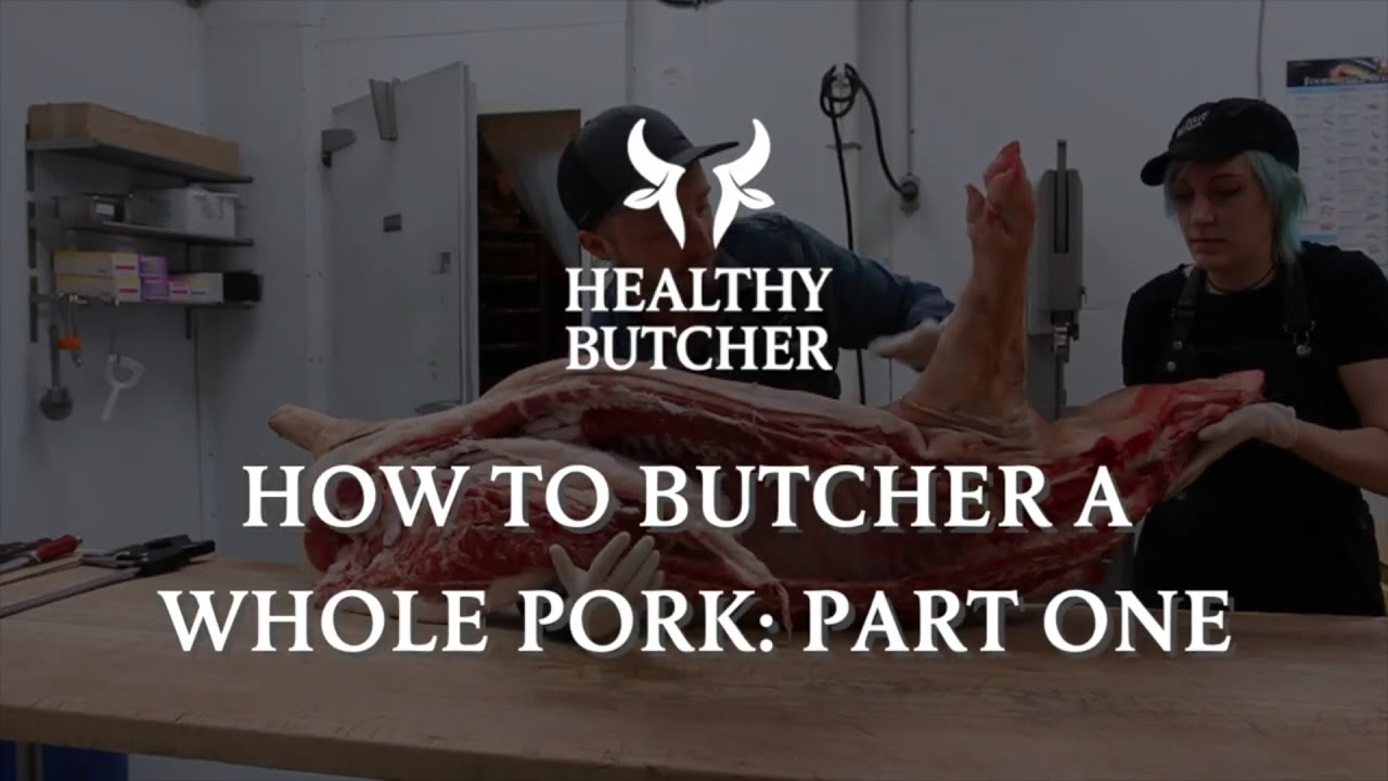How to Butcher A Whole Pork Part One