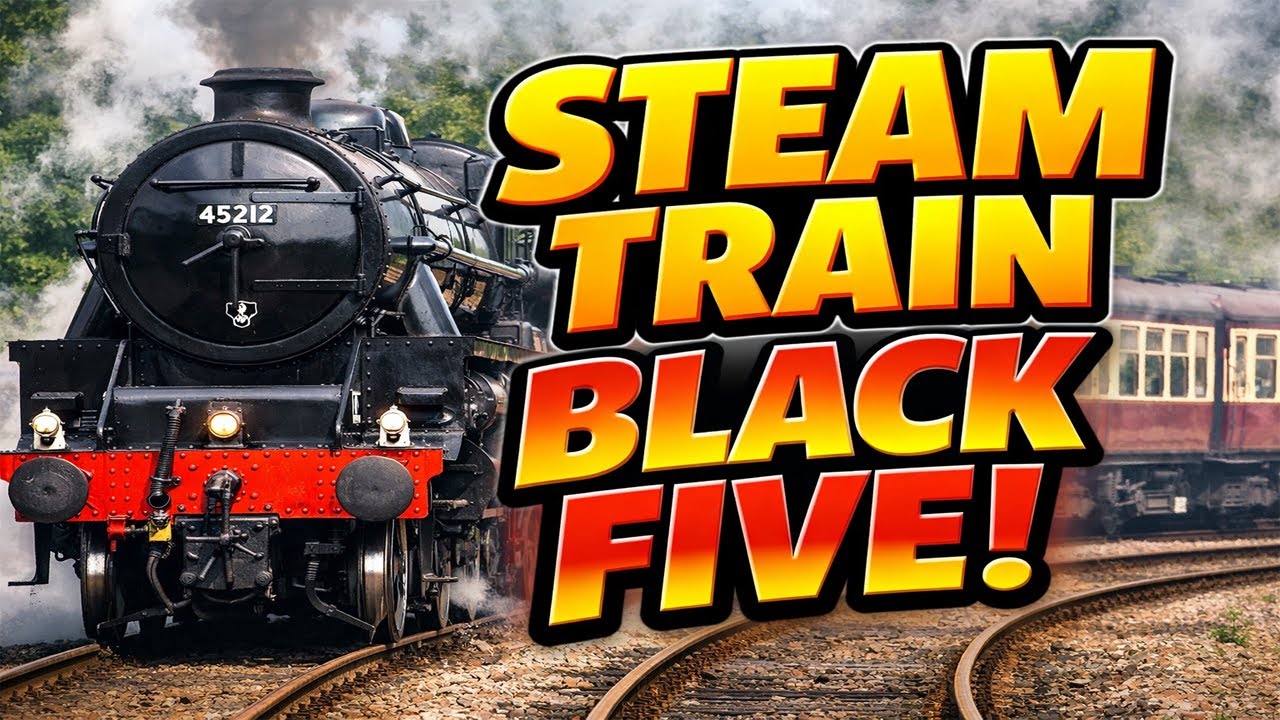 Majesty on Rails: Dorset Coast Express 2025 with Black 5 45212