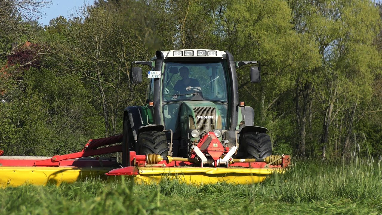 1. Schnitt 2016 | Fendt 712 Vario & Pöttinger Mähwerk