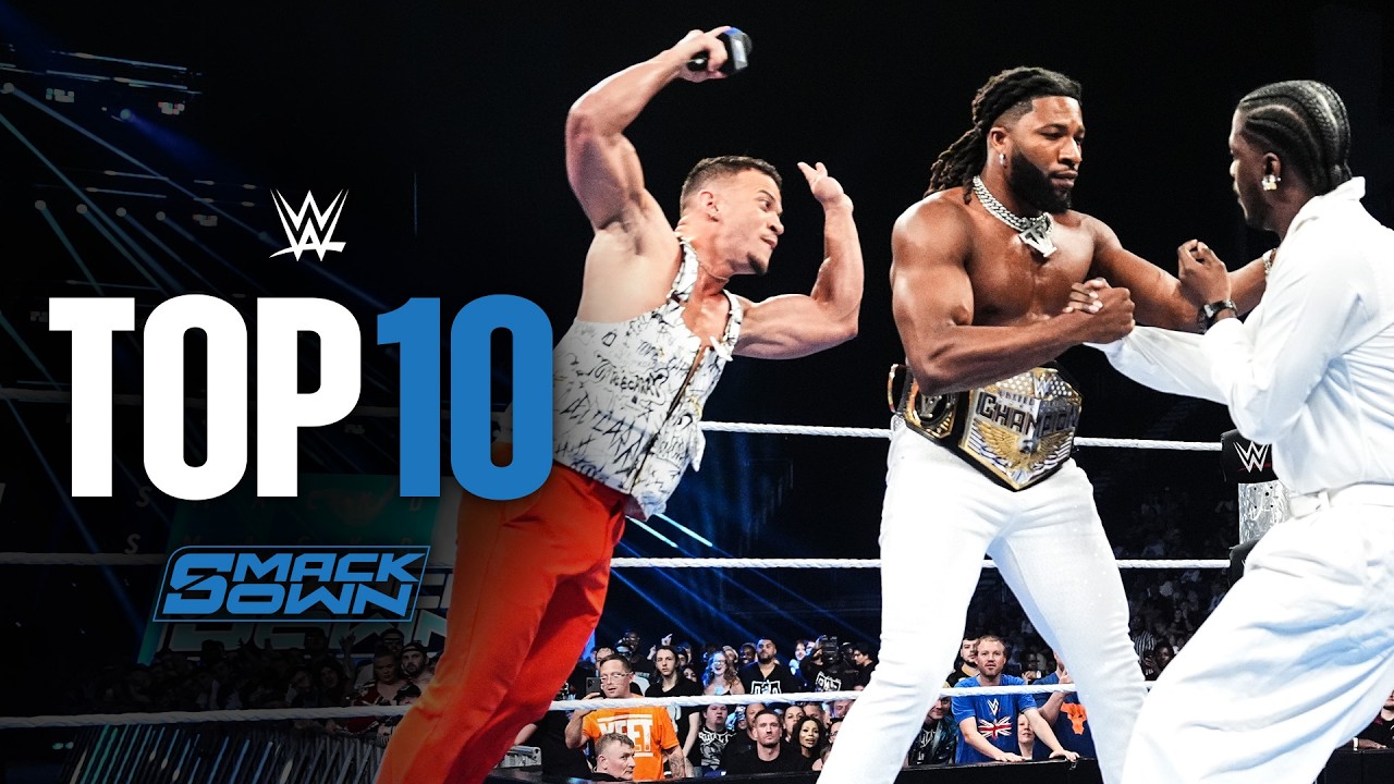 Топ-10 моментов SmackDown: WWE Top 10, 26 июня 2026 г.