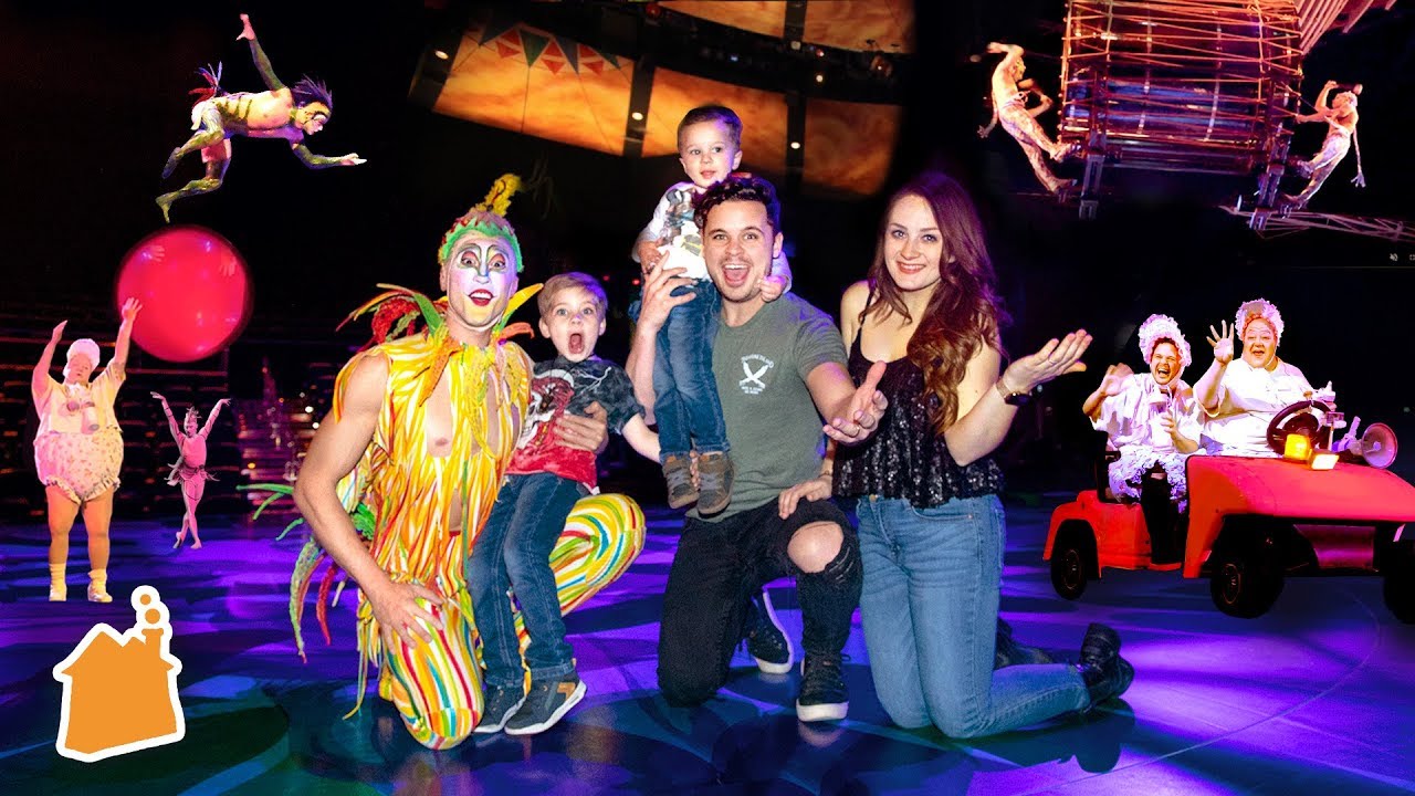 Crashing A Las Vegas Cirque Show! 😮