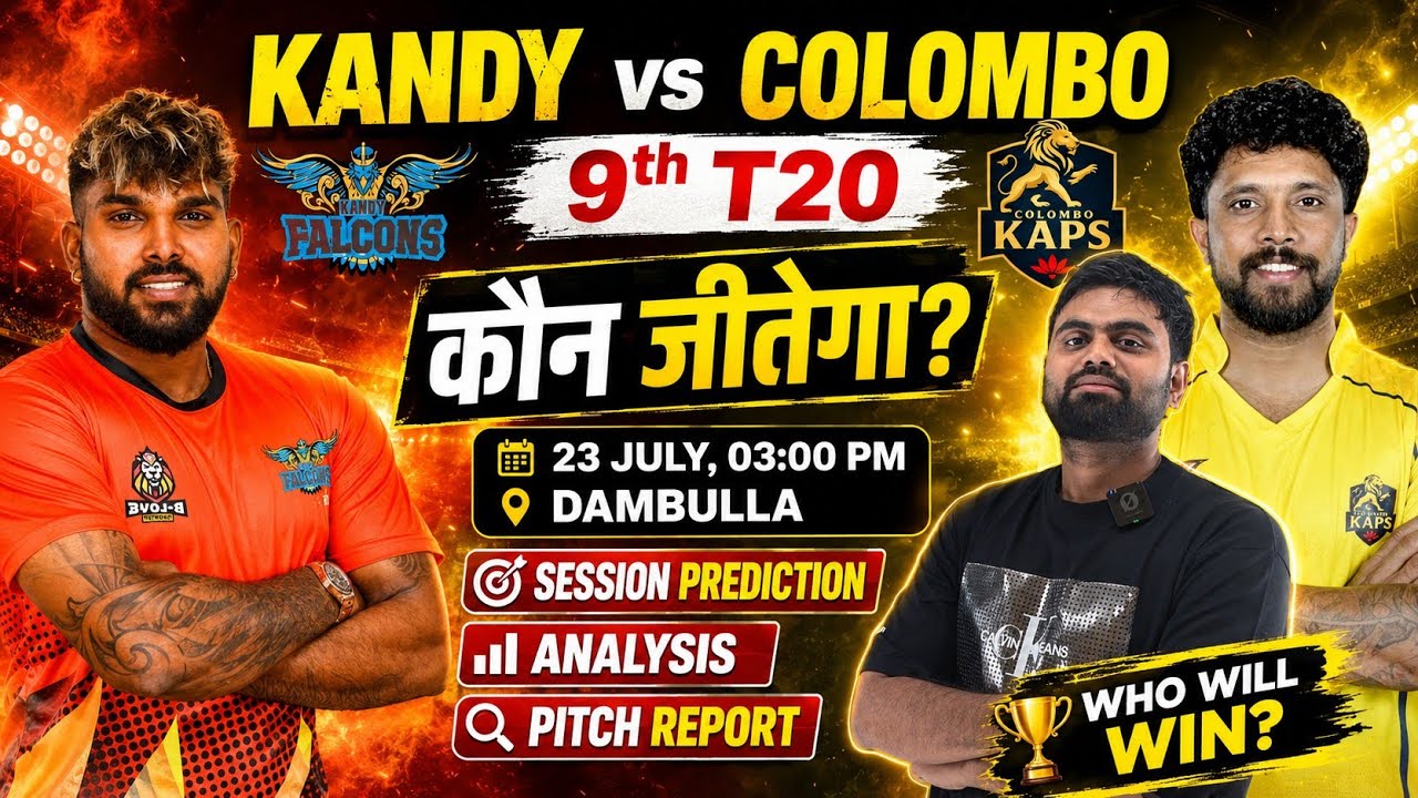 Kandy royals vs colombo kaps lpl 2026 9th match prediction, kr vs ck lpl today match prediction