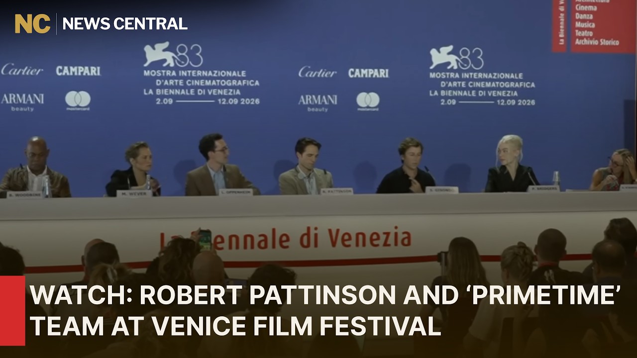 FULL PRESS CONFERENCE: Robert Pattinson and &lsquo;Primetime&rsquo; Team | Venice Film Festival | AA1W