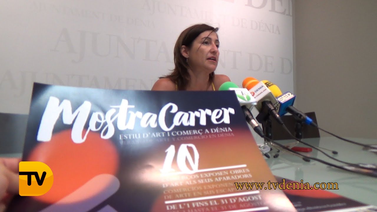 MostraCarrer, el arte de ir de compras en D&eacute;nia