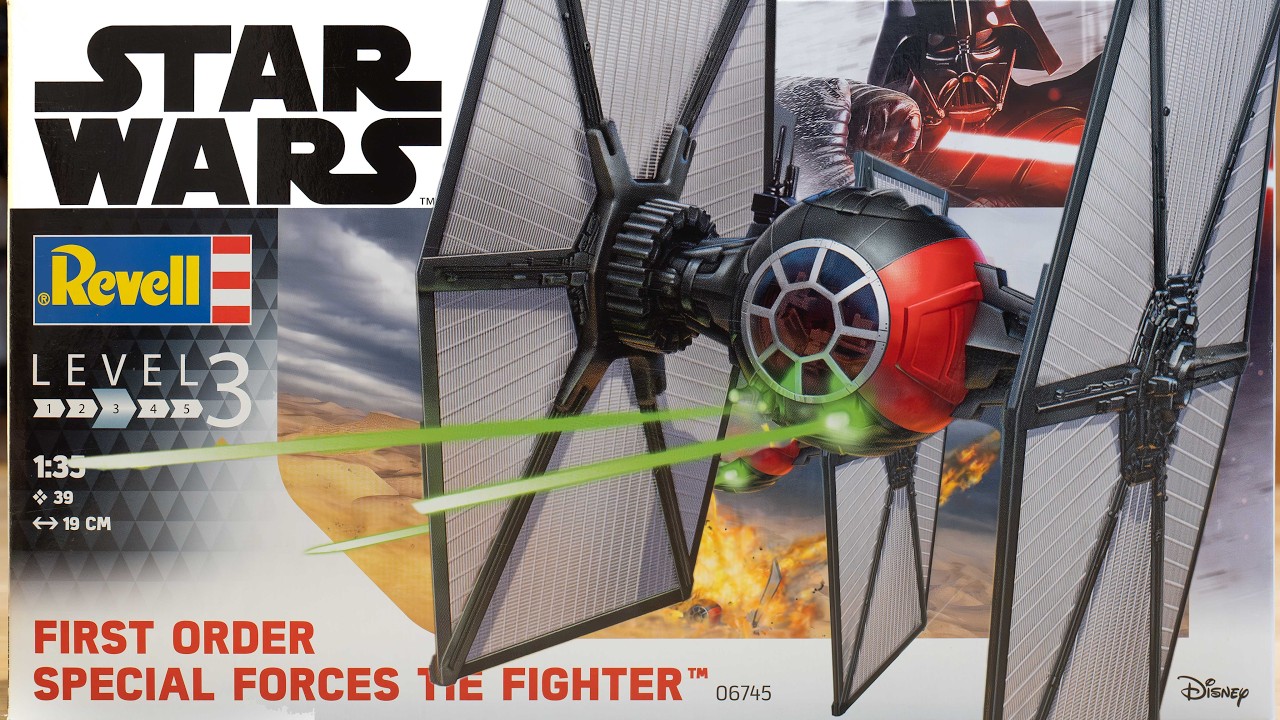 Star Wars - Revell 1/35 Scale Special Forces First Order TIE Fighter