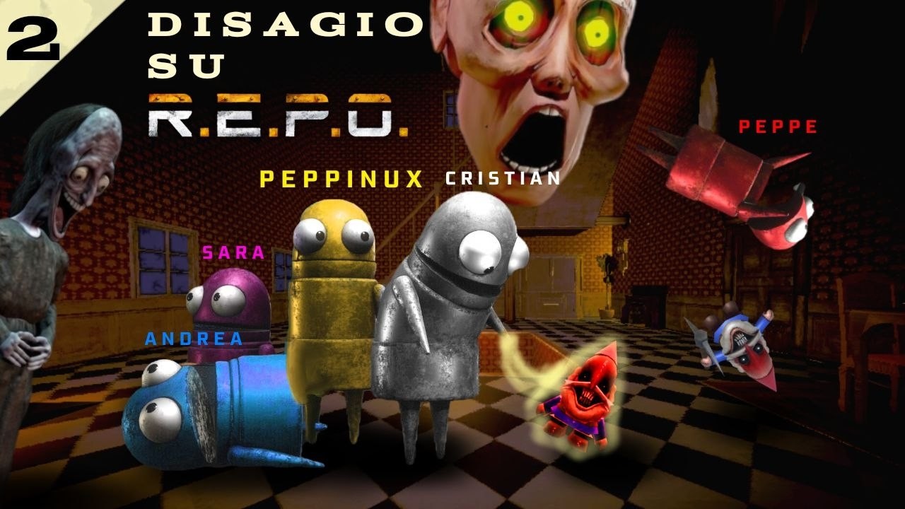 DISAGIO SU R.E.P.O! | Parte 2 w. Cri, Sara, Andrea, Peppe