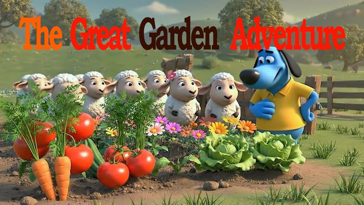 #Happy tooth in the wonderful garden #cartoon