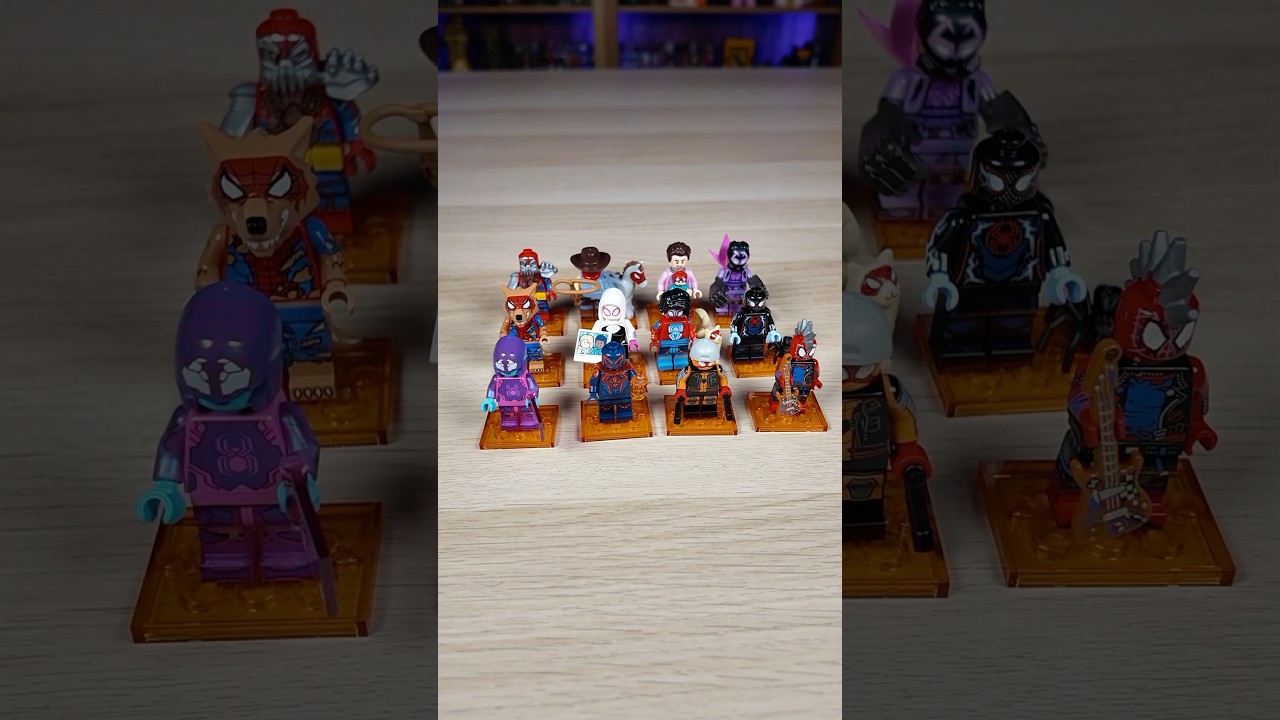 ¡Nueva serie de minifiguras de Spiderman! ¿Cuál es la que más te gusta? 