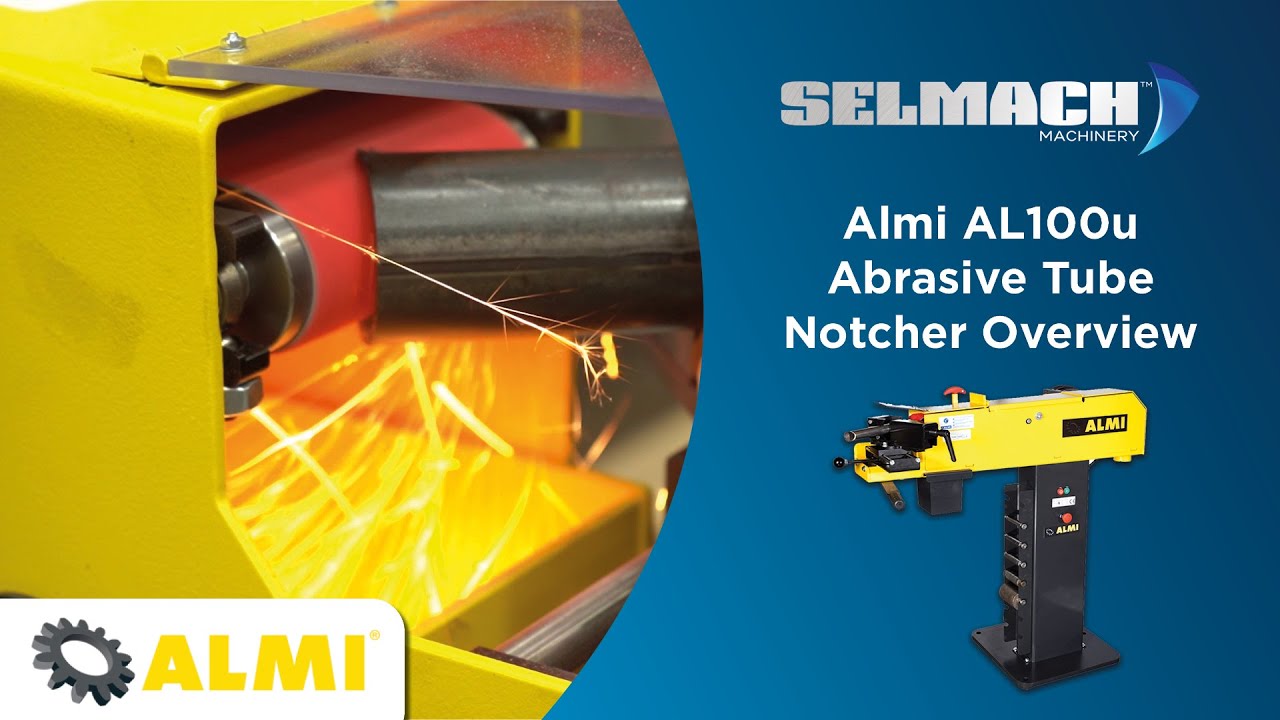 Almi AL100U-01 Abrasive Tube Notcher Overview