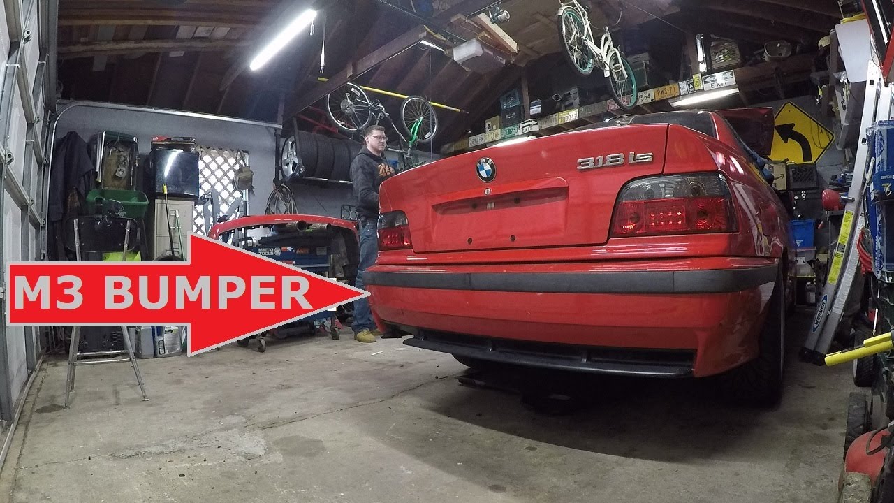 LS E36 gets M3 rear Bumper
