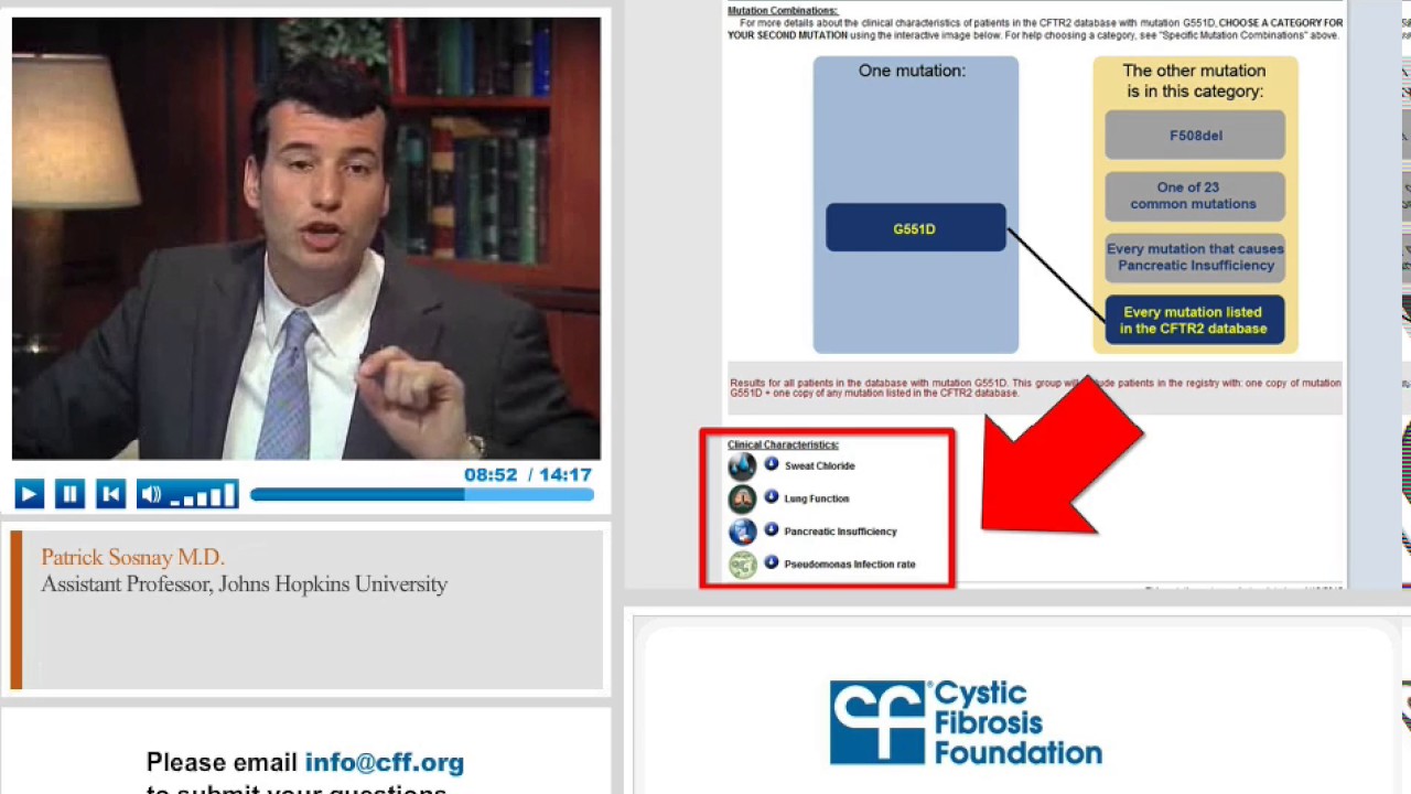 CF Foundation | Orientation to CFTR2 Website: Information about Specific CF Mutations
