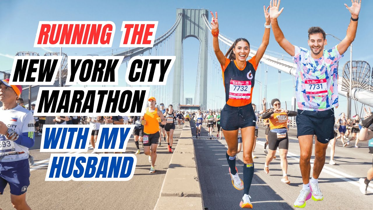 RUNNING THE NEW YORK CITY MARATHON WITH MY HUSBAND | THE FASHION JOGGER