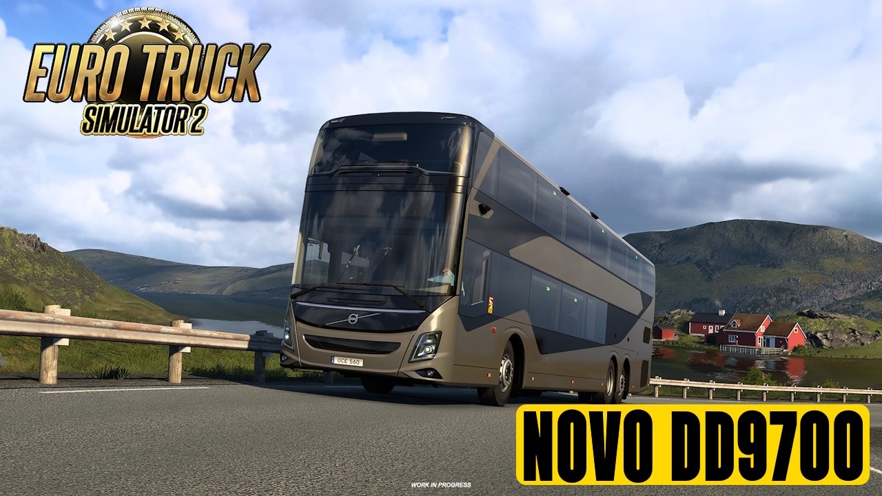 O GIGANTE DAS ESTRADAS: VOLVO 9700 DD EM ETS2