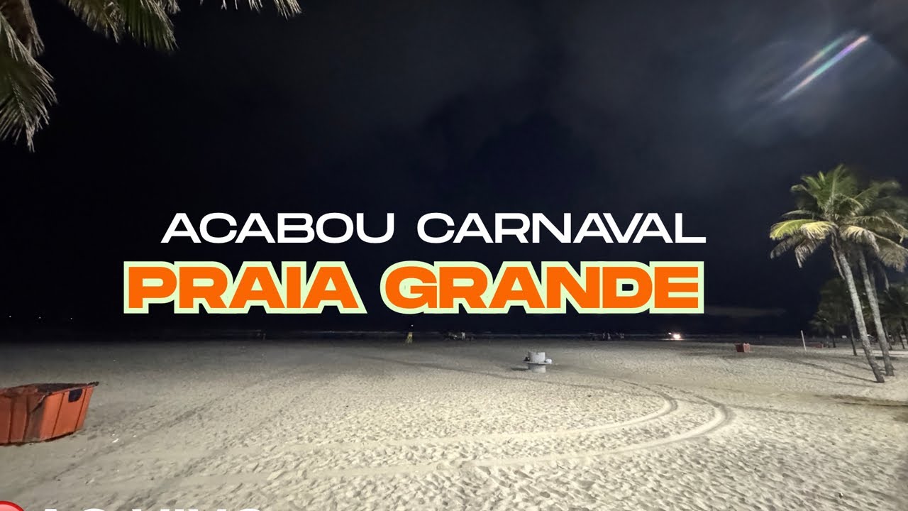 PRAIA GRANDE PÓS CARNAVAL