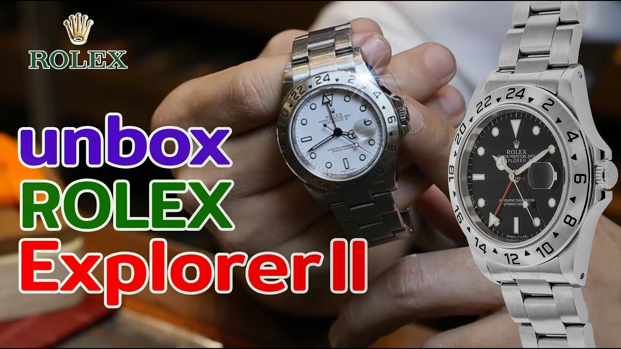 UNBOX!! แกะกล่อง Rolex Explorer II 16570 | LEK MANO【ENG SUB】