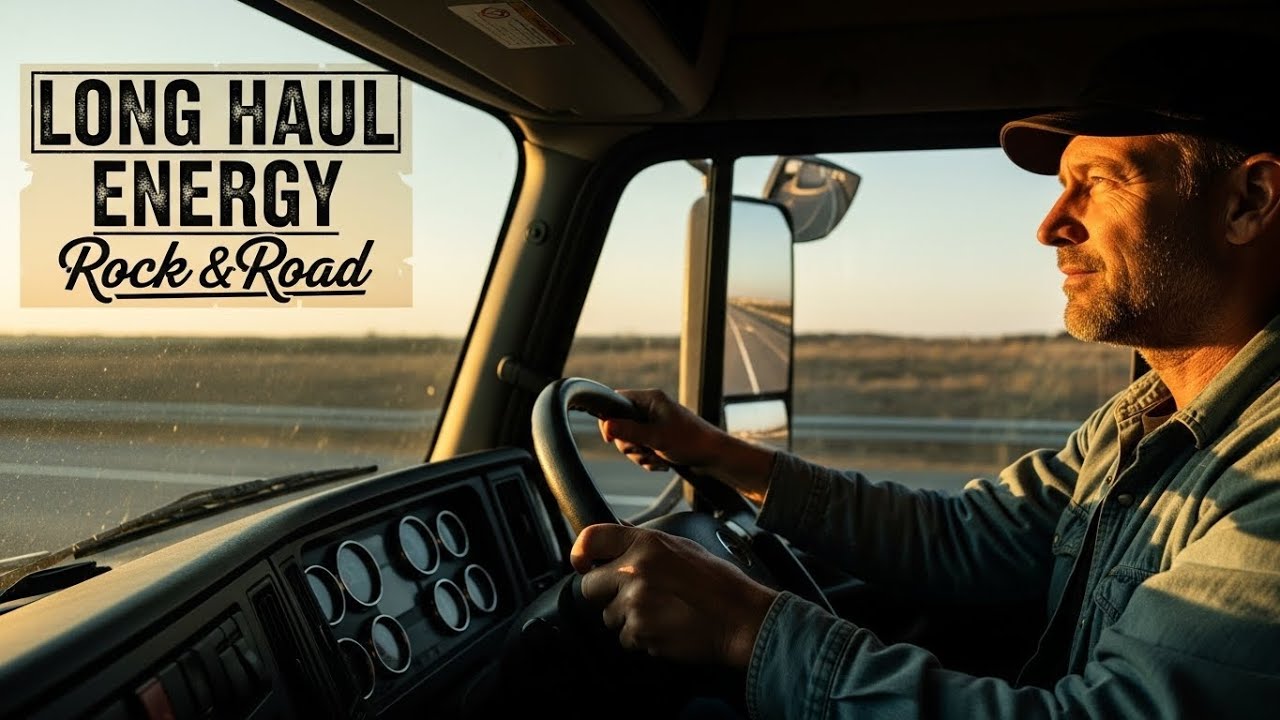Truck N’ Roll – Night Road Rock Mix for Long Haul Driving