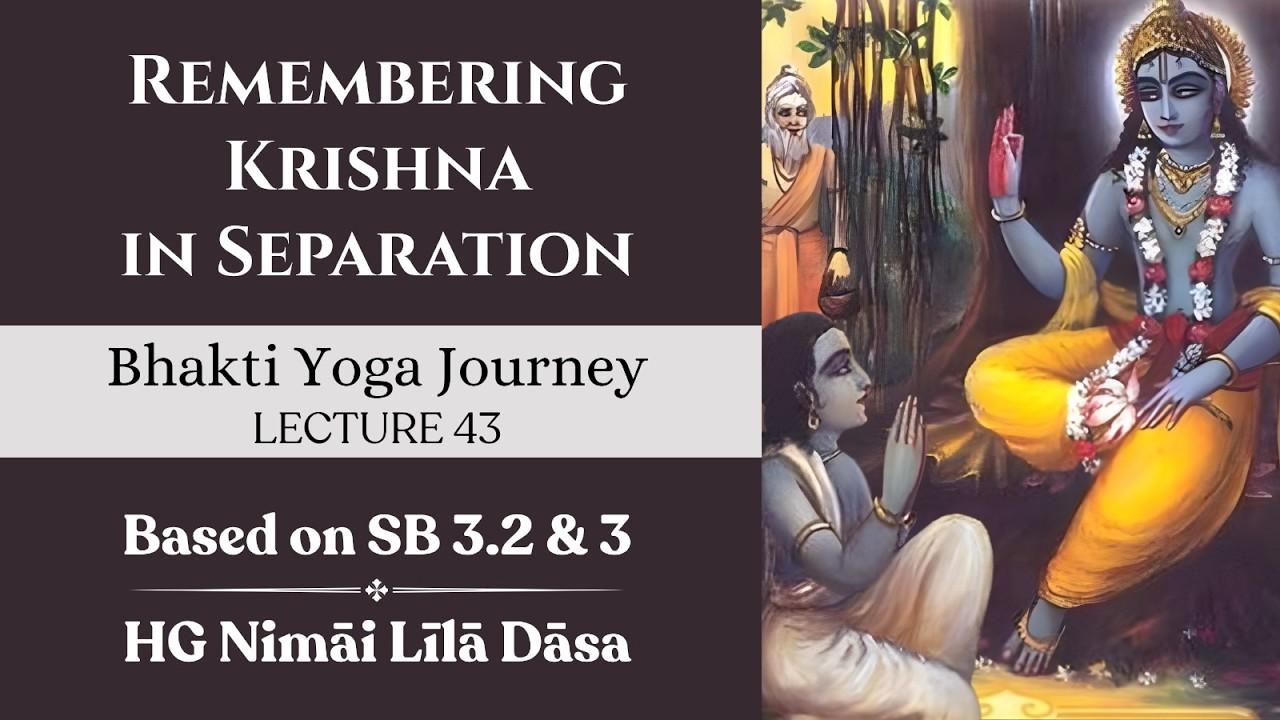 Rememebring Krishna in Seperation