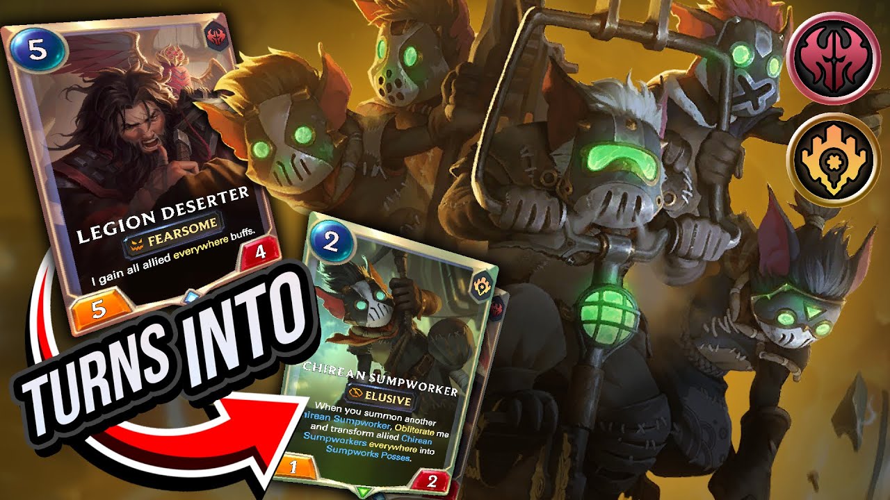 THIS LEGION DESERTER DECK IS UNFAIR... | Legends of Runeterra