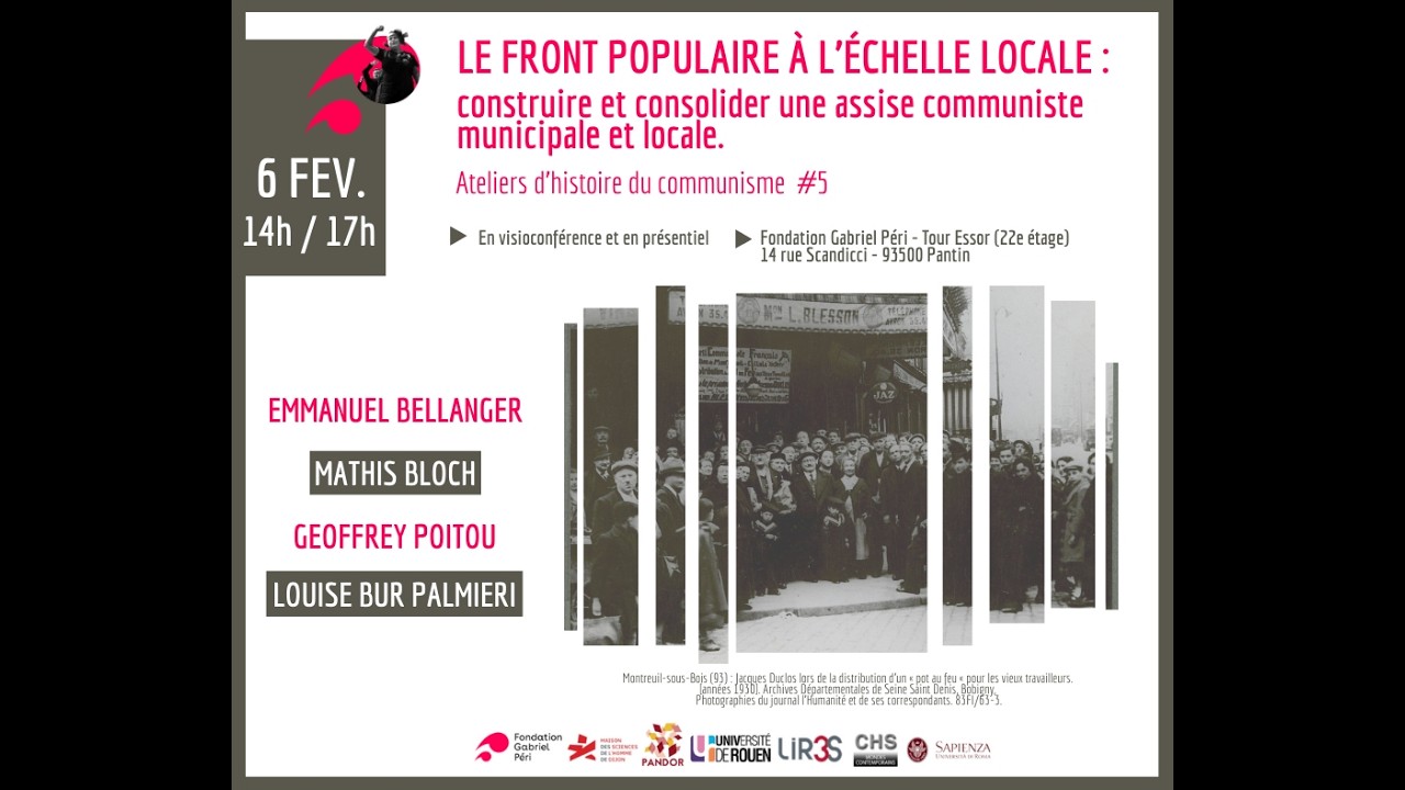 Le Front populaire à l'échelle locale - L'entreprise Paul Vaillant-Couturier à Villejuif (1928-1938)