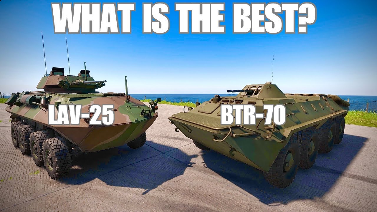 Arma Reforger - LAV-25 vs BTR-70