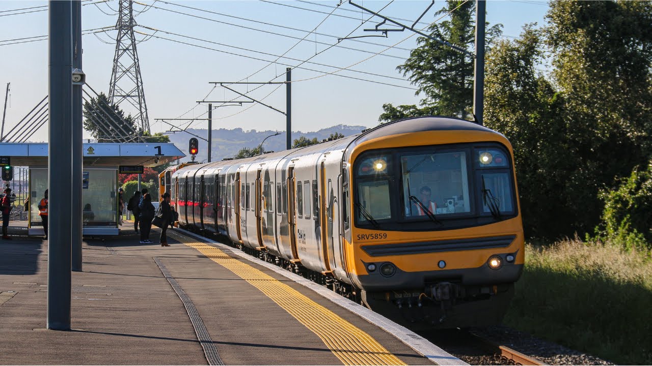 KiwiRail in South Auckland (4K)