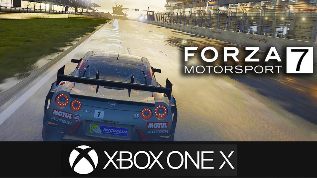Forza 7 Gameplay - 4K XBOX ONE X GAMEPLAY - GORGEOUS DIRECT FEED!!