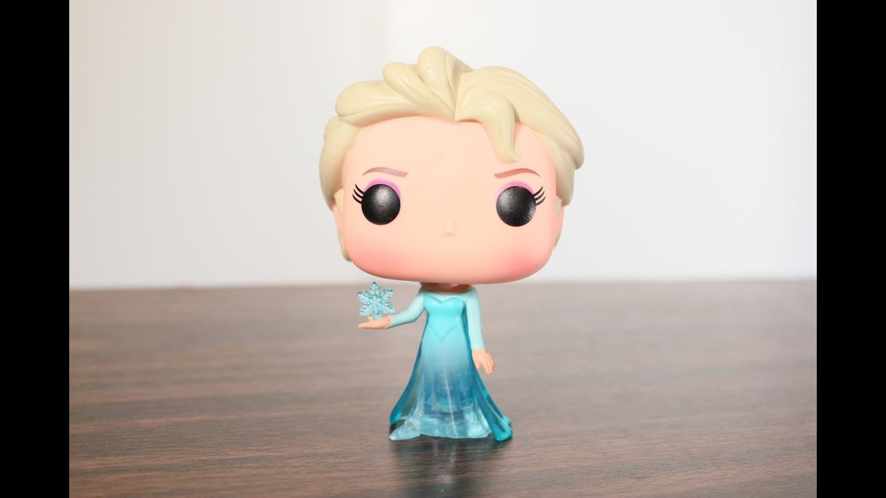 Transitioning Elsa SDCC 2014 exclusive Frozen Funko Pop review