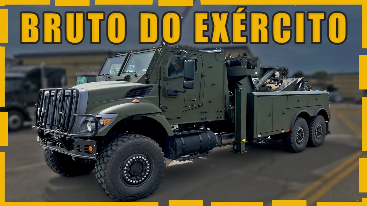 NOVO CAMINHÃO DO EXÉRCITO É UM DOS MELHORES DO MUNDO | Navistar MaxxPro MRV-PK