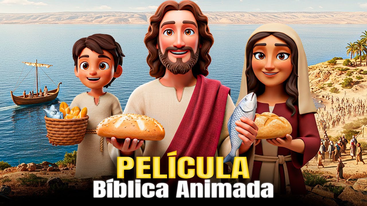 El Día que Jesús Multiplicó los Panes y los Peces | Biblia Animada