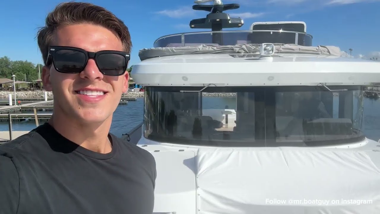Great Lakes 3 Days on a $3m Dollar Yacht - Sirena 58
