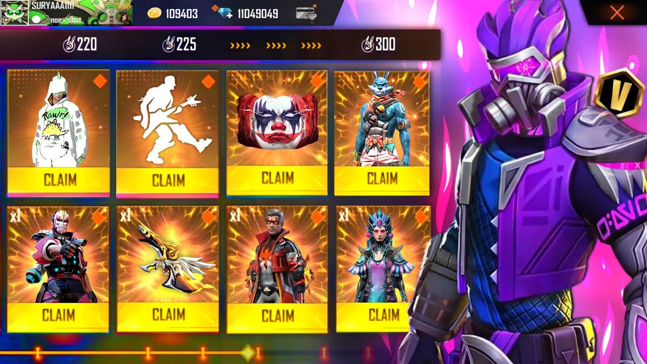 Gifting Old Rare Gun Skins And Legendary Bundles Bundle To 9 Year Old Subscriber -Garena Free Fire