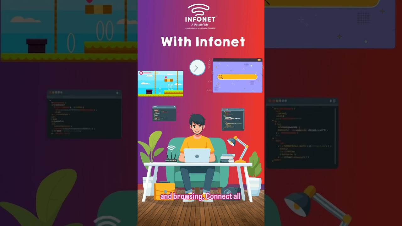 Get ready 🚀 to experience the internet like never before with Infonet! 📶 | Infonet  #infonet