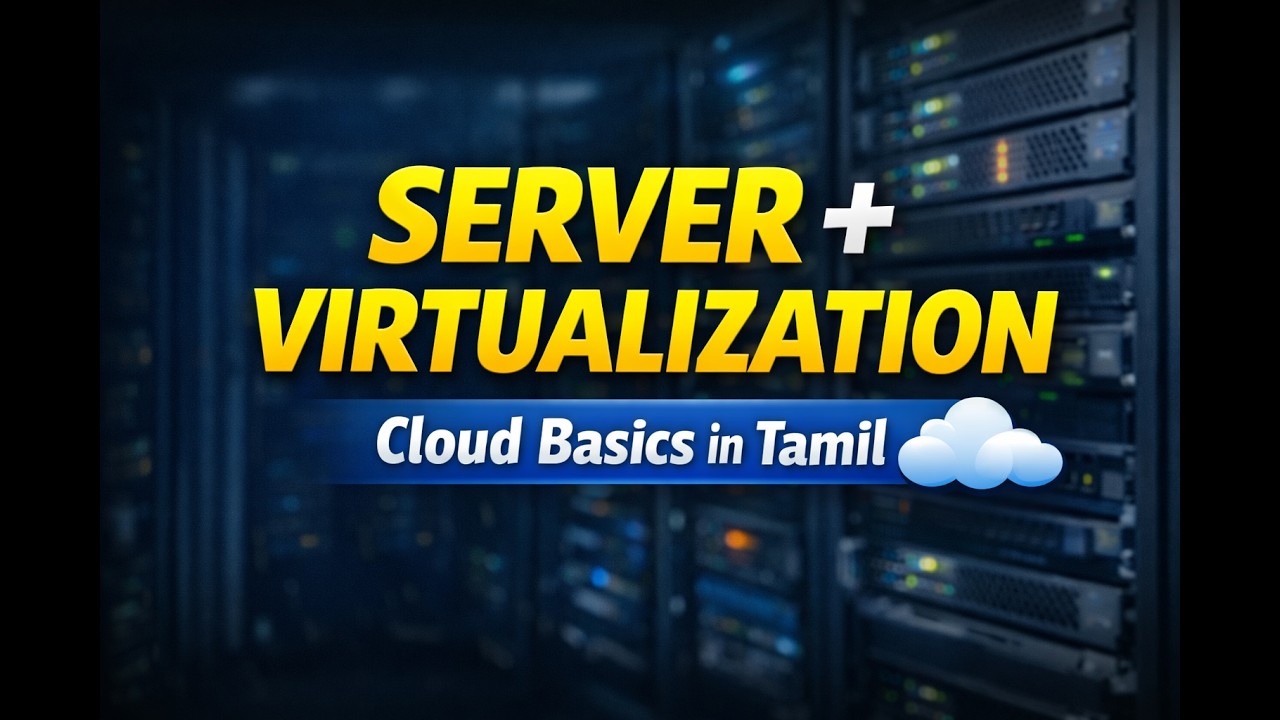 Server Explained Clearly in Tamil | Cloud Computing Beginner Guide