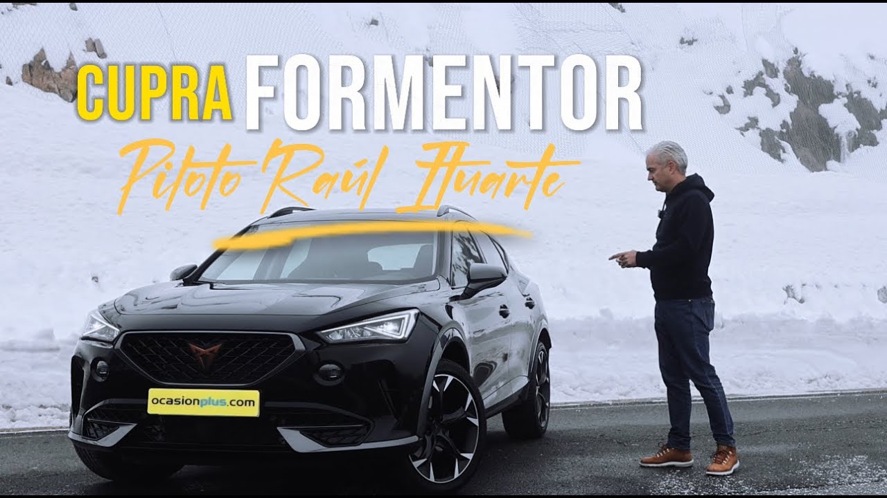 Piloto Raúl Ituarte prueba el Cupra Formentor