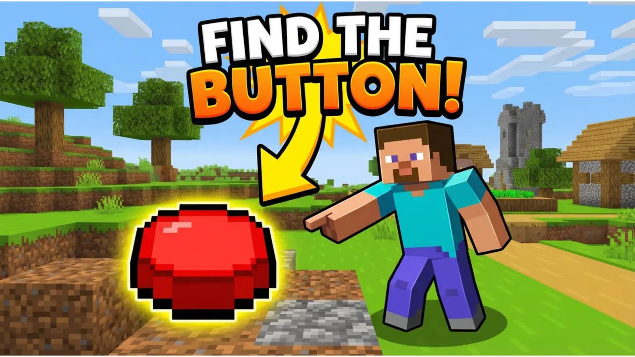 Minecraft FIND THE BUTTON 🔎 | Knifflige Rätsel & versteckte Buttons