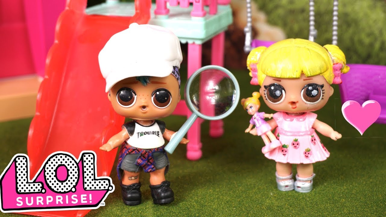 Bebe LOL  Goldie y Punk Boi  - la Historia de la Muñeca Perdida!