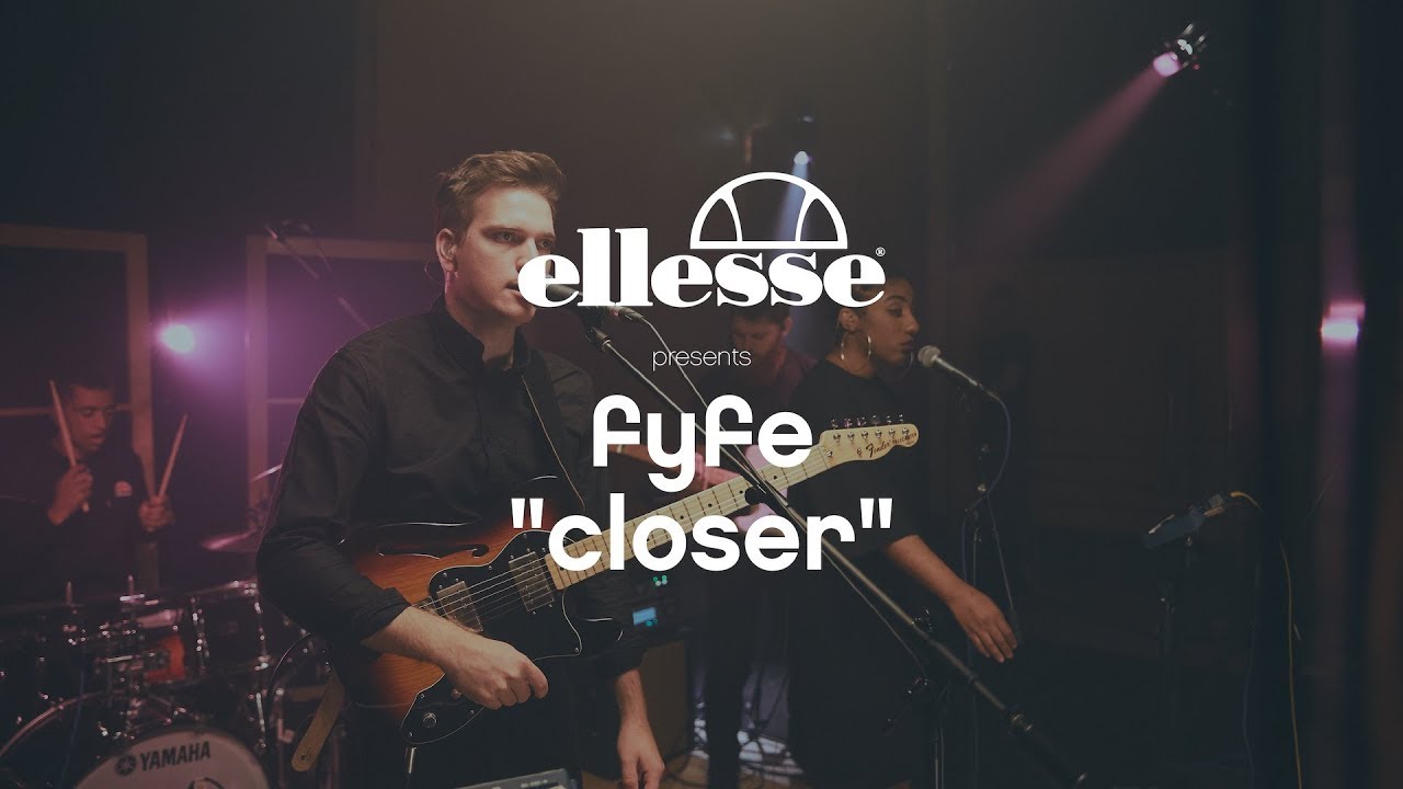 Fyfe sings Closer at ellesse Make it Music
