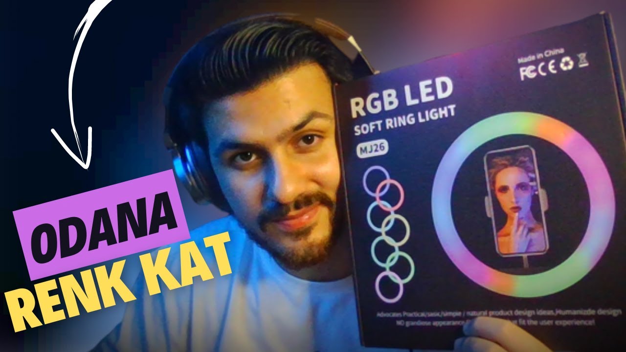 VİDEO-DEKOR IŞIĞI RİNG LİGHT İNCELEME VE KUTU AÇILIŞI:VİDEO KALİTESİ ARTSIN!