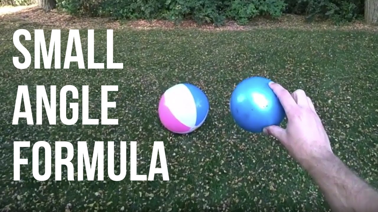 Формула малого угла