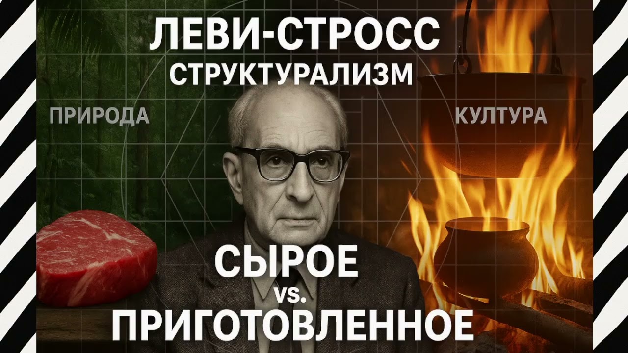 👨&zwj;🍳Леви-Стросс и &laquo;Мифологики&raquo;: Как понять структурализм и что значит &laquo;Сырое и Приготовленное&raquo;