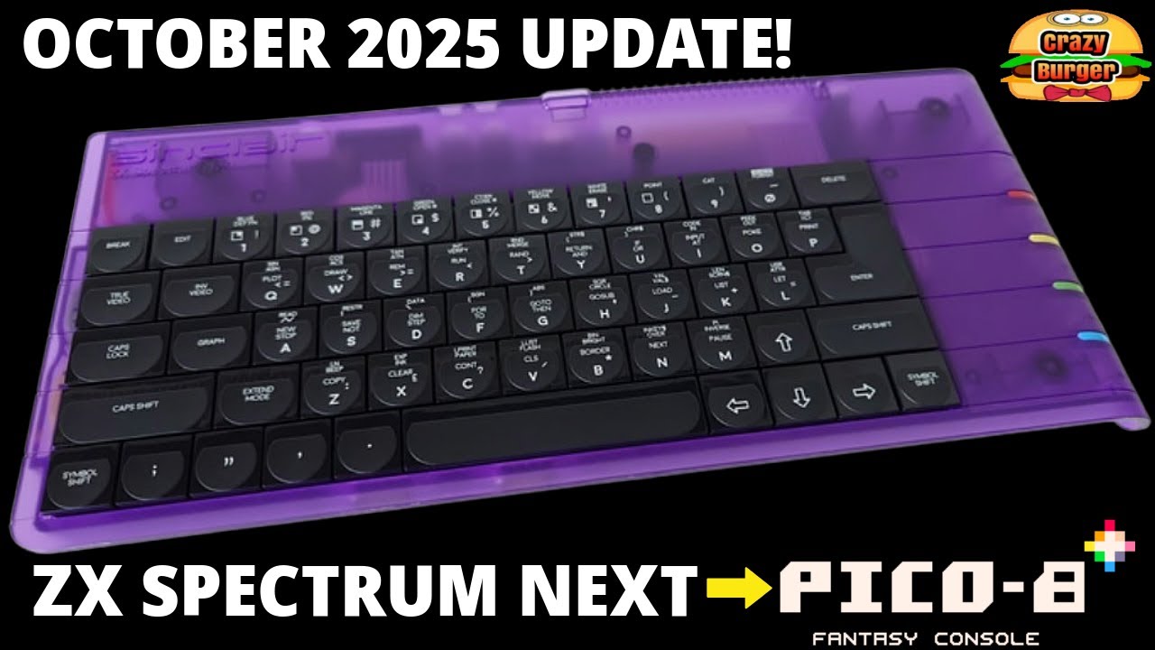 PICO 8 появится в Spectrum NEXT — обновление производства за октябрь 2025 г.!