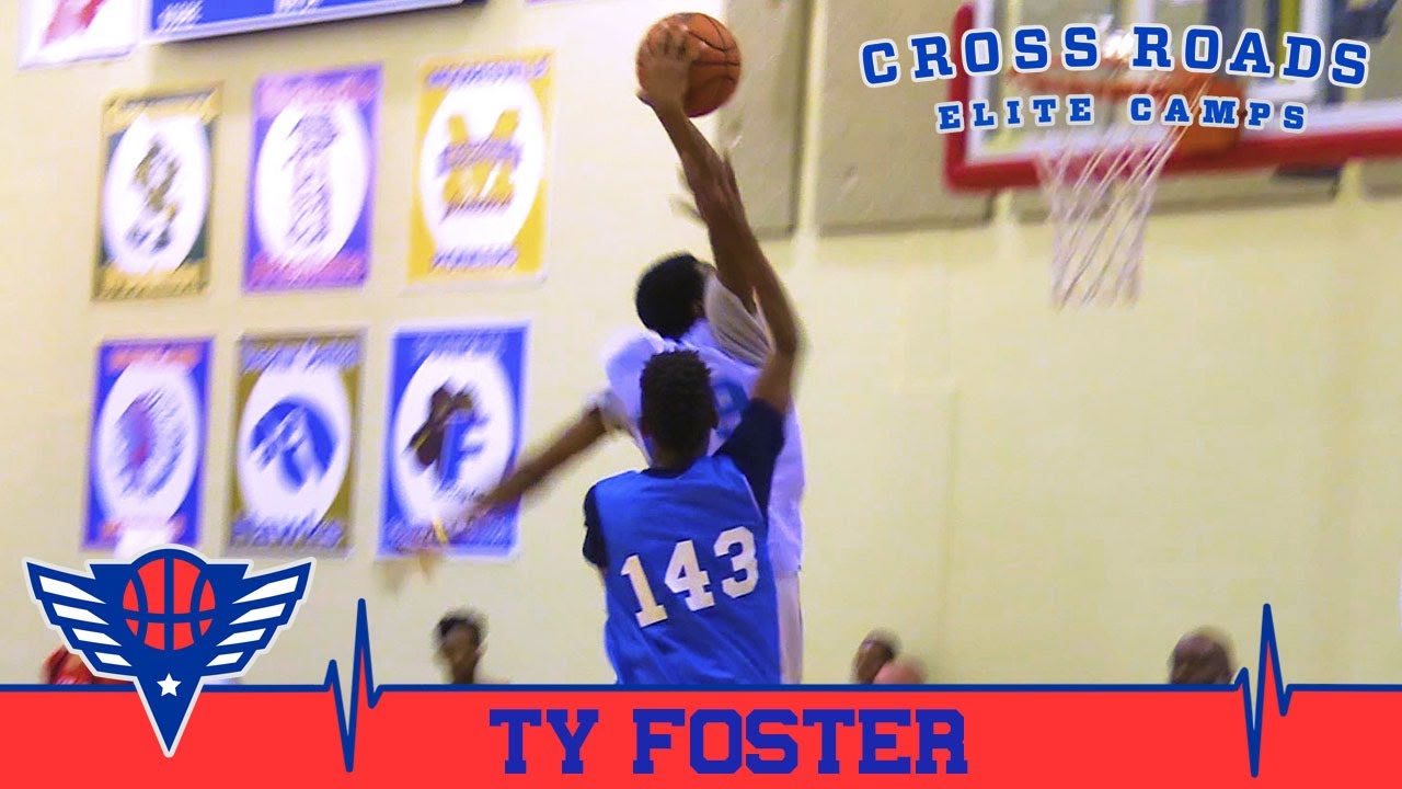Freshman Ty Foster with the NASTY DUNKS at 2017 CrossRoads Elite Camp