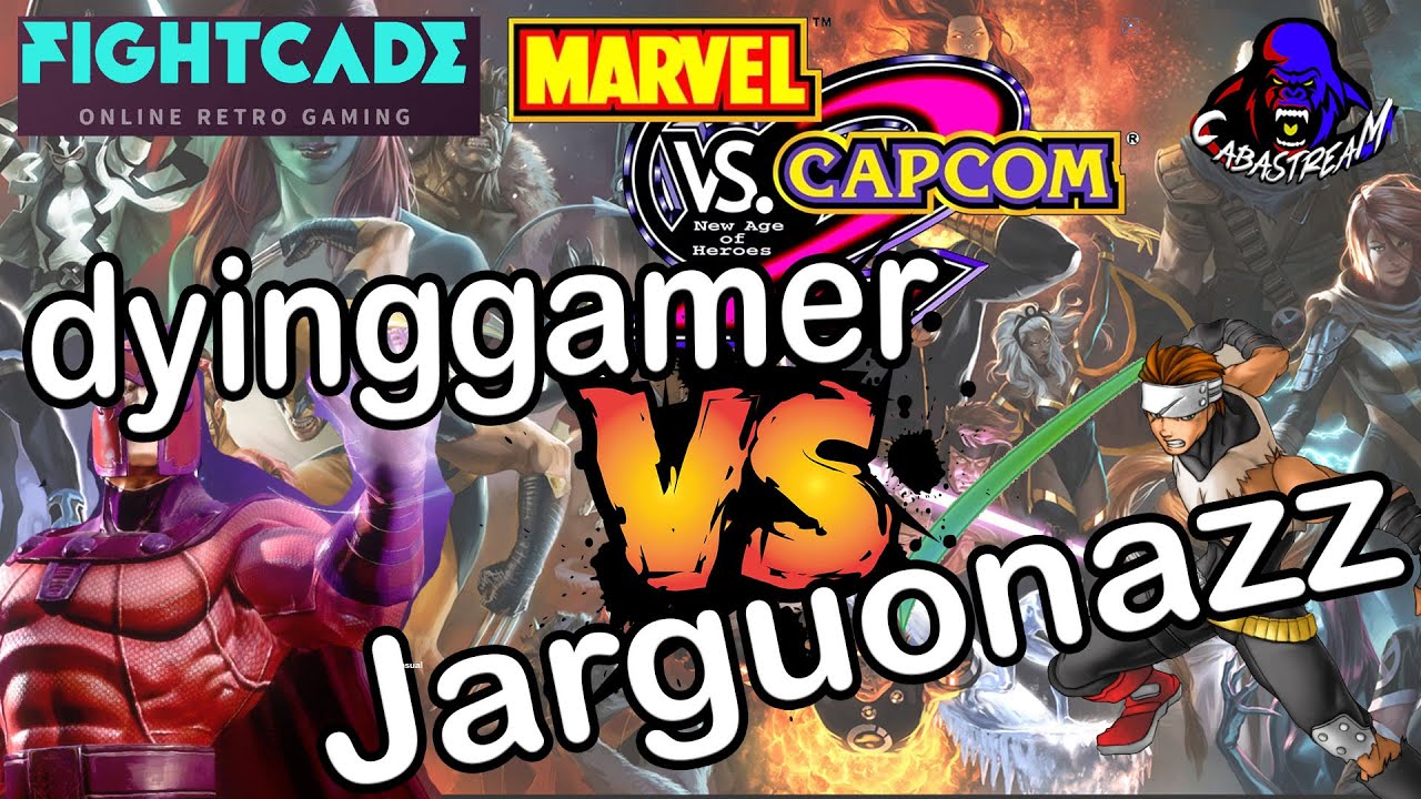 MvC2 - Fightcade Archive Casuals - dyinggamer vs Jarguonaz - FULL set